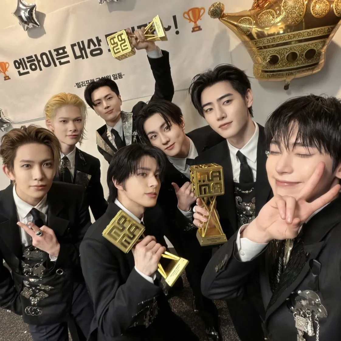 ENHYPEN粉絲拍下的瞬間