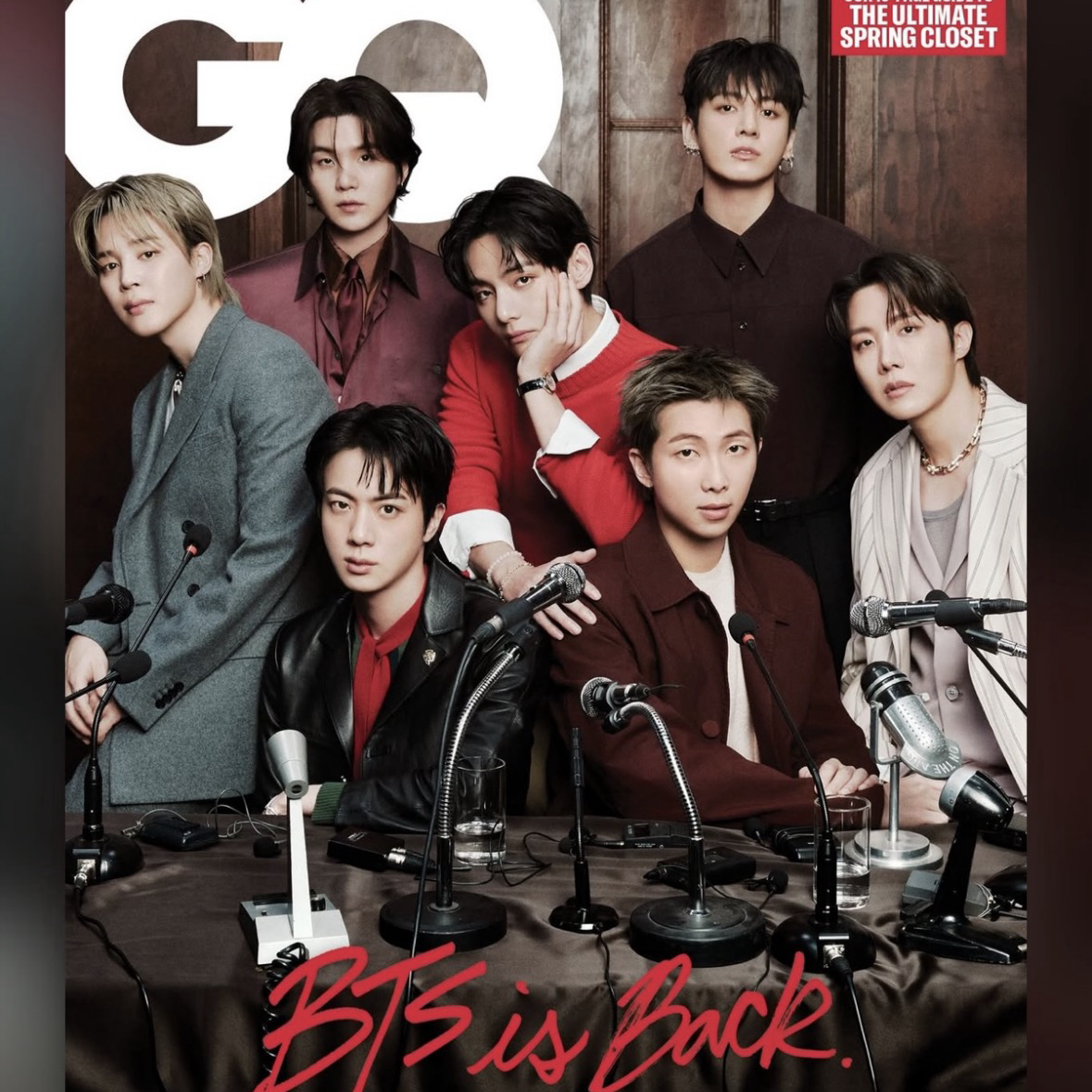 A moment captured by BTS's fan