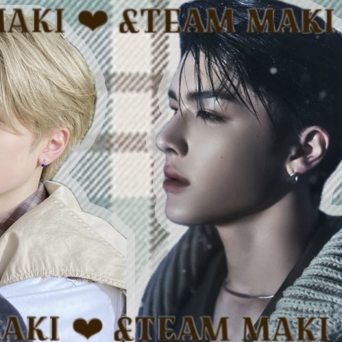 Recent activity shot of Maki (&TEAM)