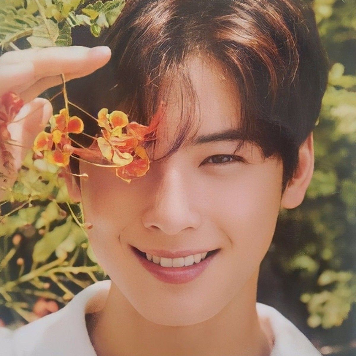 Recent activity shot of Eunwoo (ASTRO)