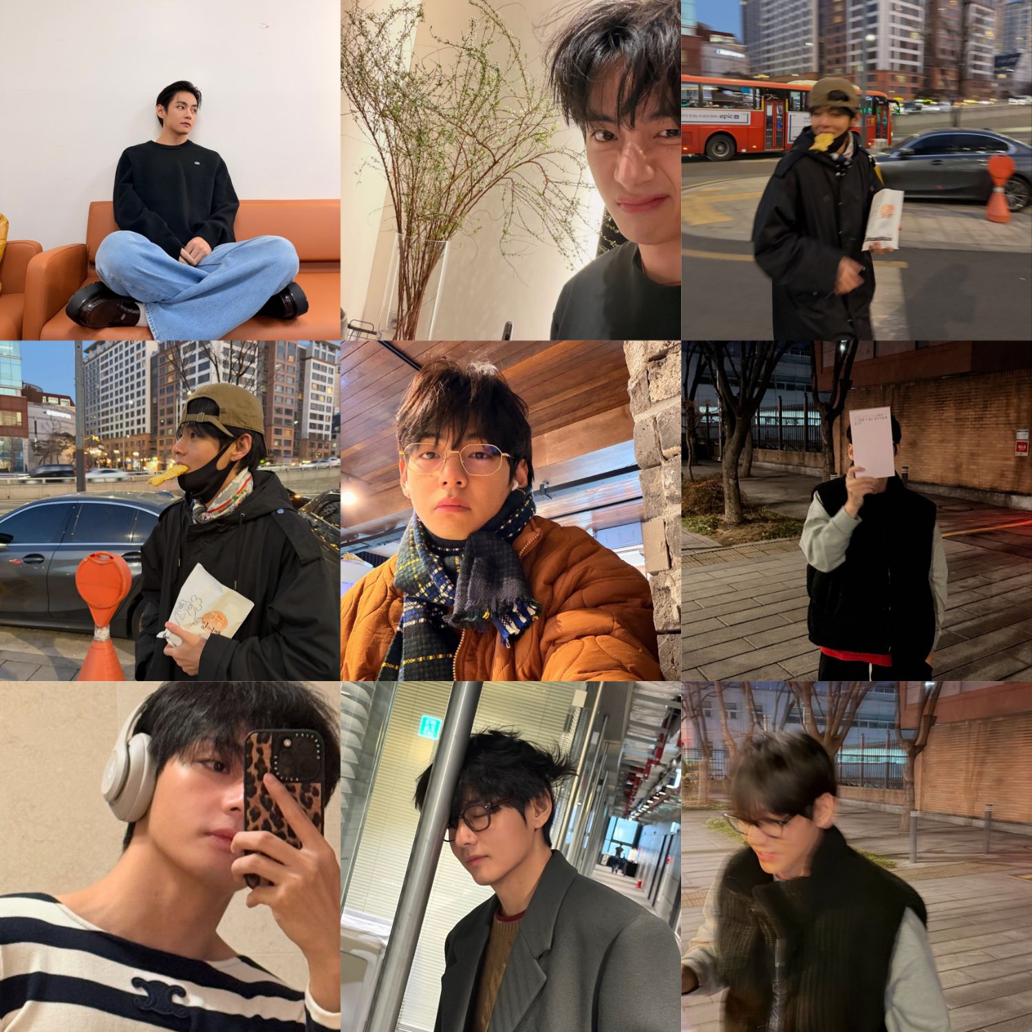 뷔 (방탄소년단)의 비하인드 컷