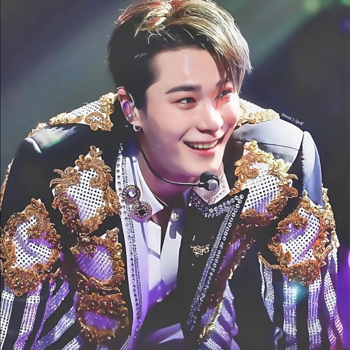 A moment captured by Moonbin (ASTRO)'s fan