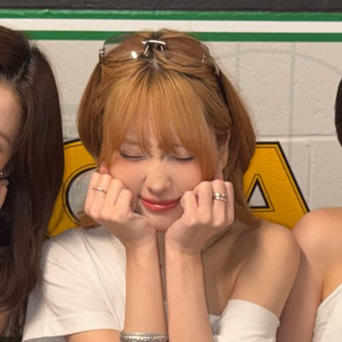 Momen yang diabadikan oleh penggemar Momo (TWICE)