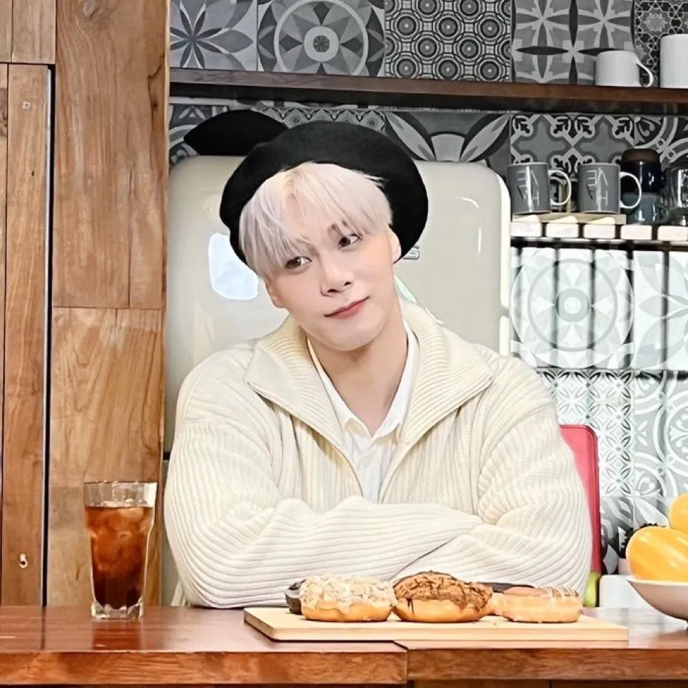 Recent activity shot of Moonbin (ASTRO)