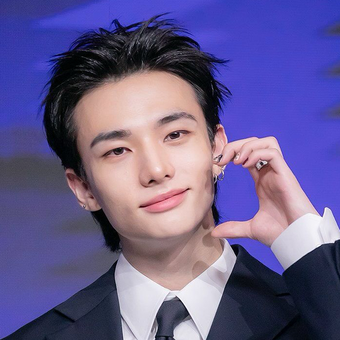 Behind-the-scenes cut of Hyunjin (Stray Kids)