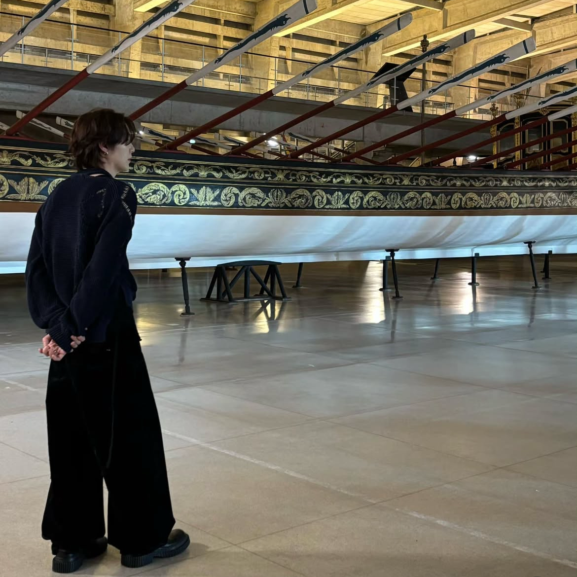 A moment captured by SUGA (BTS)'s fan