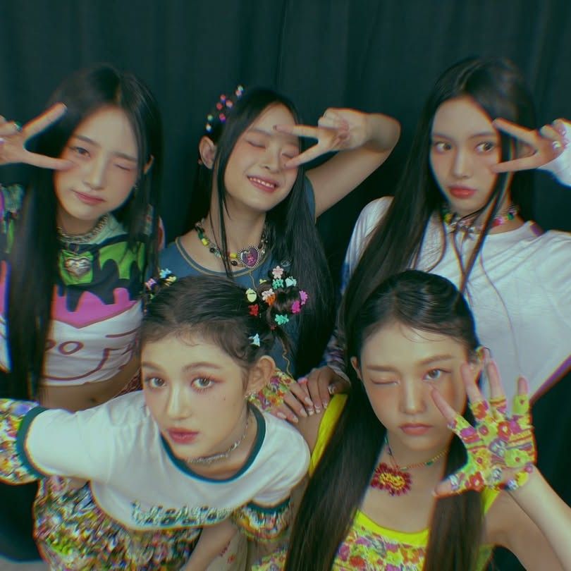 Recent activity shot of NewJeans