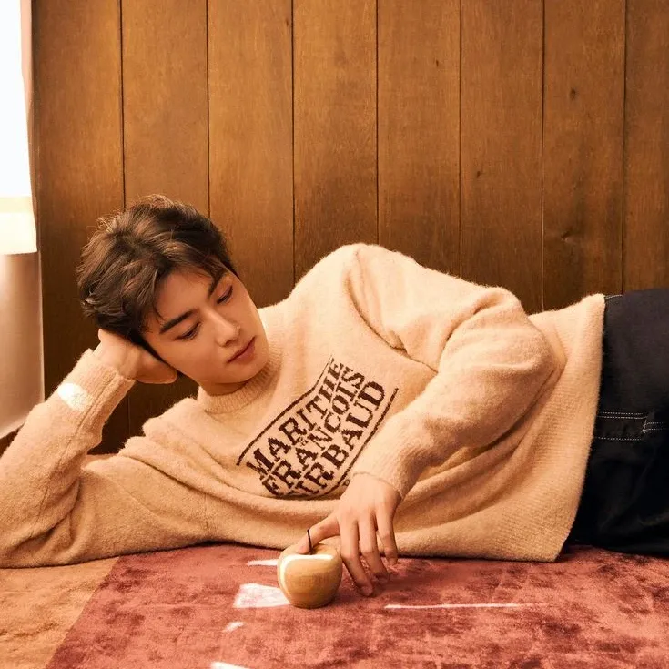 A moment captured by Eunwoo (ASTRO)'s fan