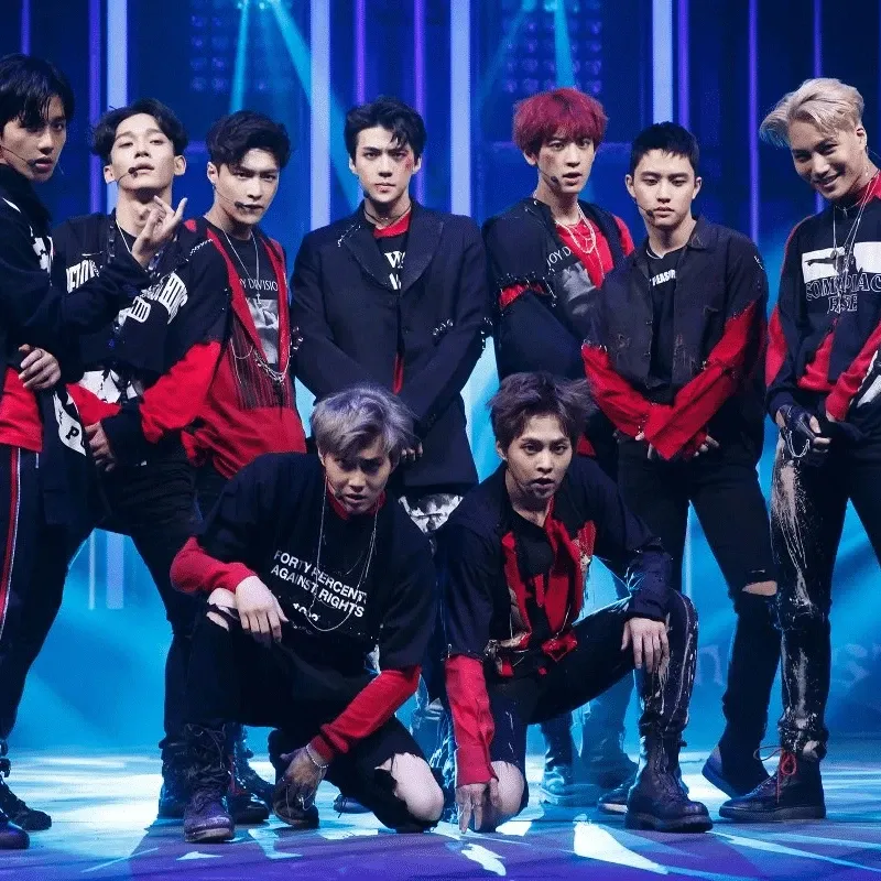Recent activity shot of EXO