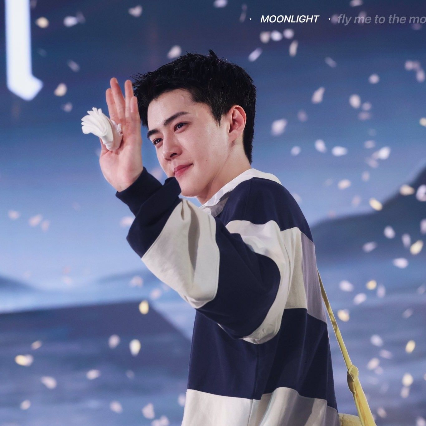 Behind-the-scenes cut of Sehun (EXO)