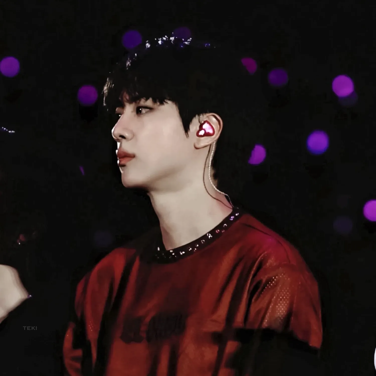 A moment captured by Jin (BTS)'s fan