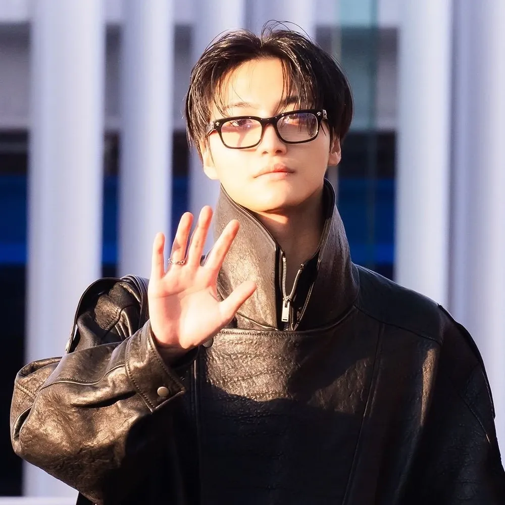 Recent activity shot of Seonghwa (ATEEZ)