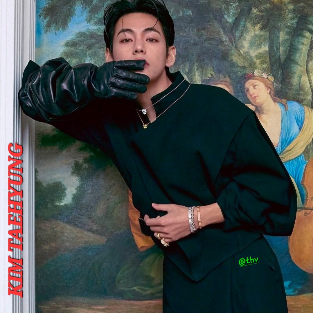 Recent activity shot of V (BTS)