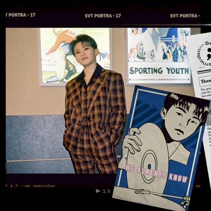 ウジ (SEVENTEEN)の舞台裏ショット