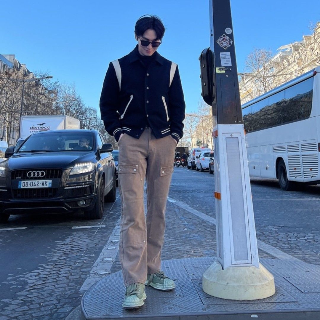 Recent activity shot of Shinwon (PENTAGON)