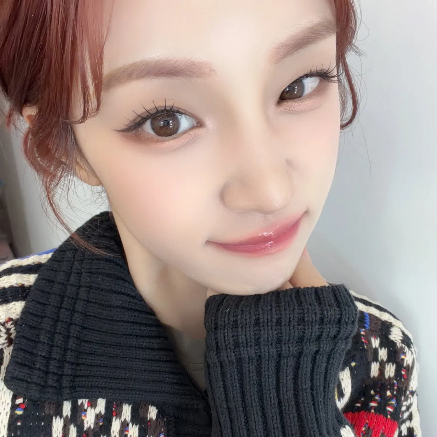 A moment captured by Yuqi (i-dle)'s fan