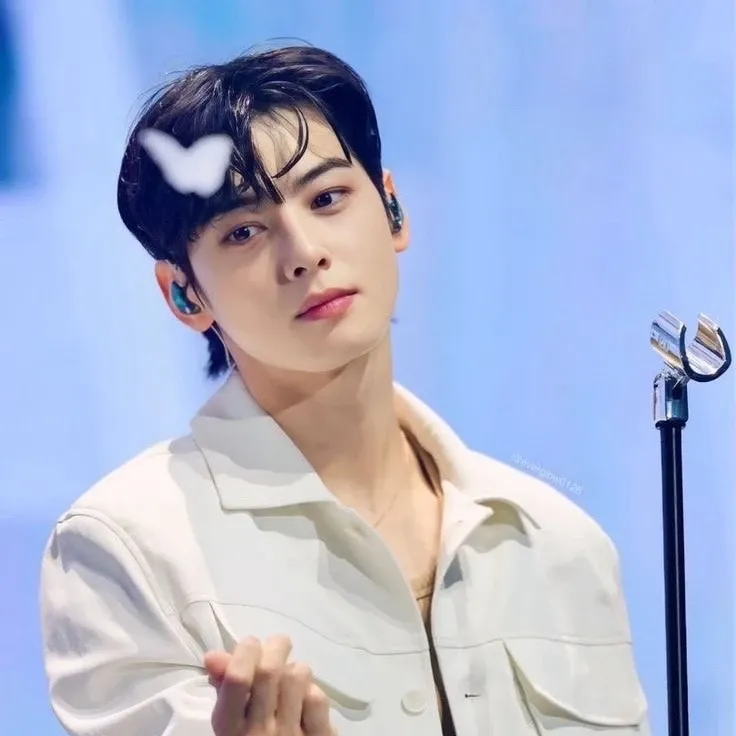 A moment captured by Eunwoo (ASTRO)'s fan