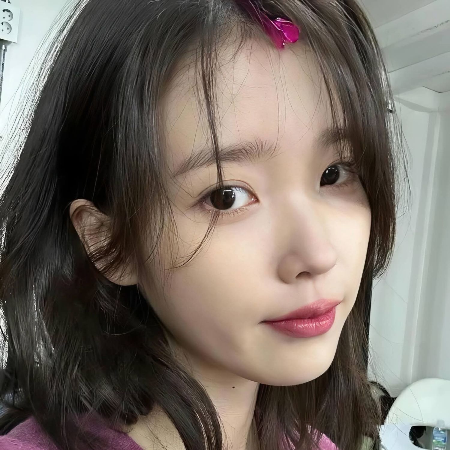 IU粉絲拍下的瞬間