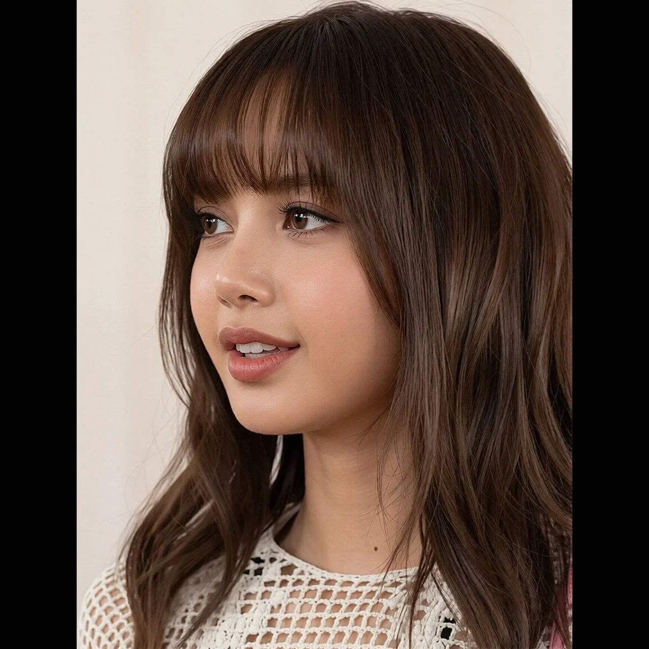 Momen yang diabadikan oleh penggemar Lisa (BLACKPINK)