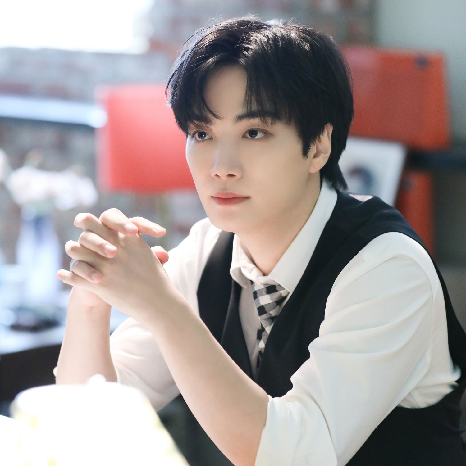 A moment captured by Kim Jonghyeon's fan