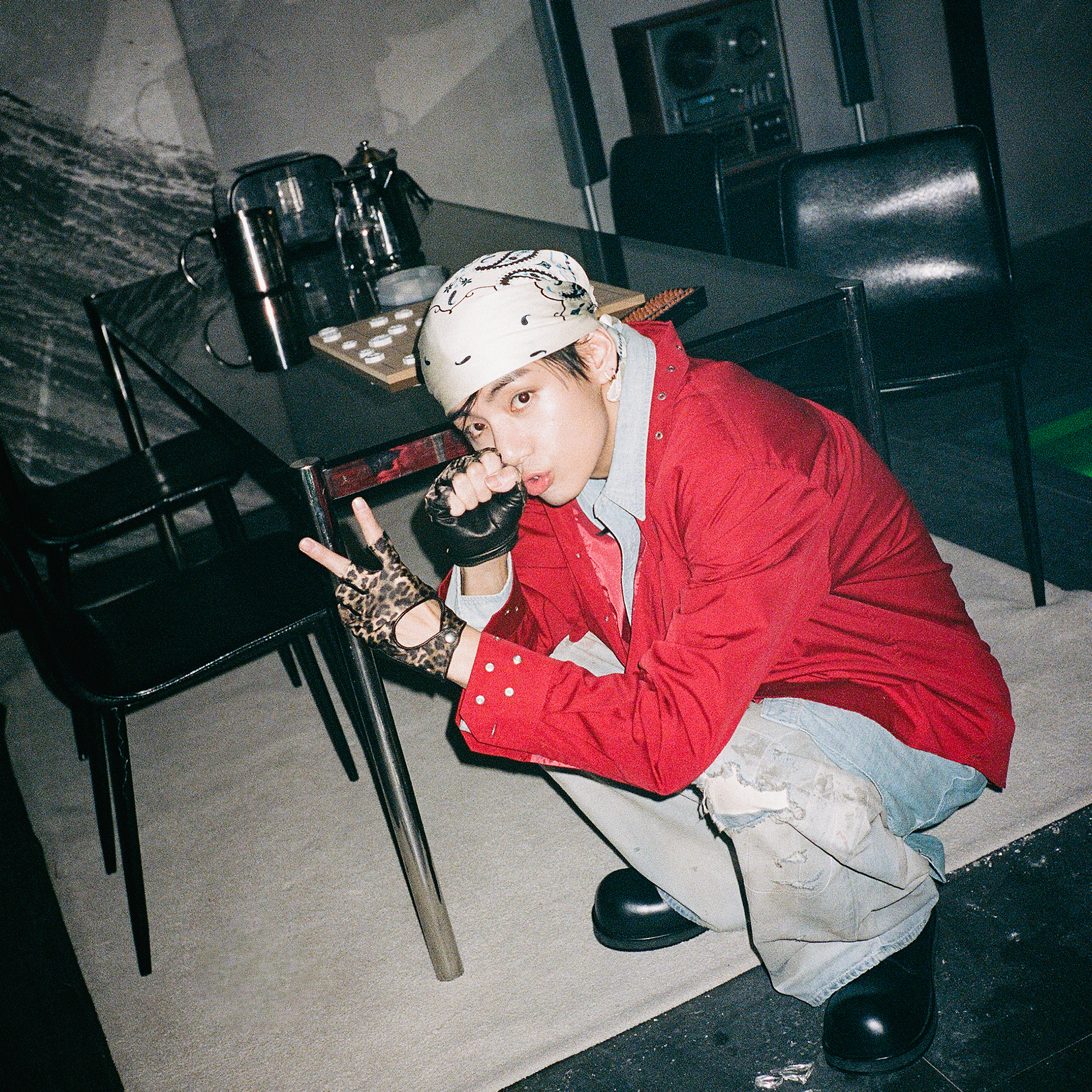 Recent activity shot of V (BTS)