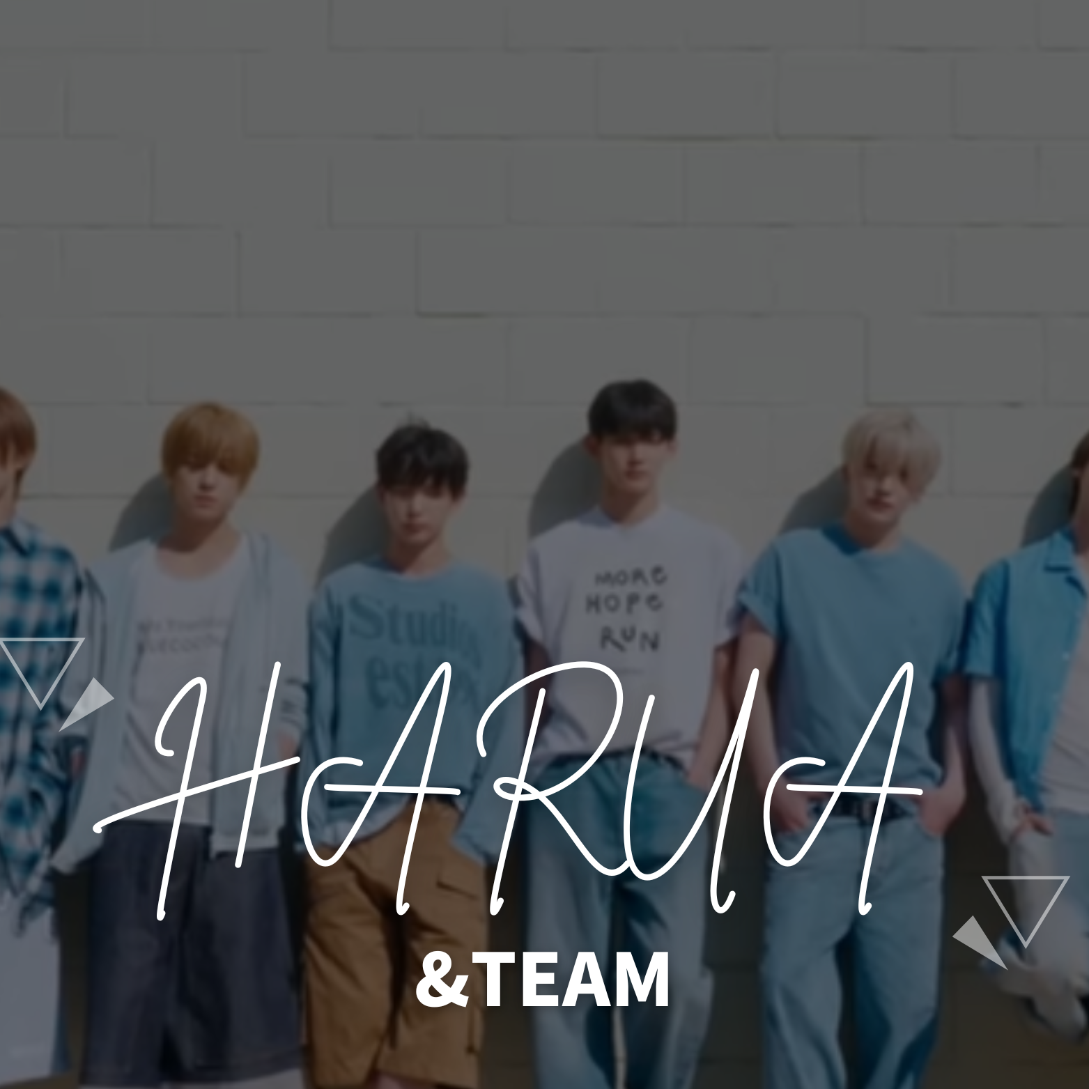 Recent activity shot of Harua (&TEAM)