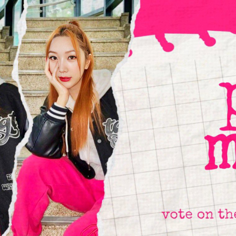 A moment captured by Minji's fan