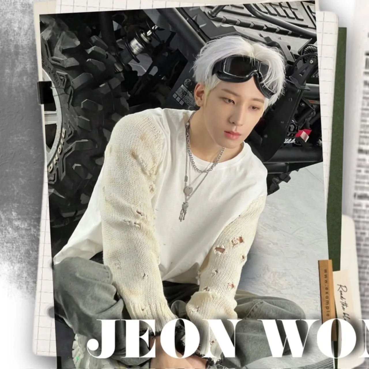 Recent activity shot of Wonwoo (SEVENTEEN)