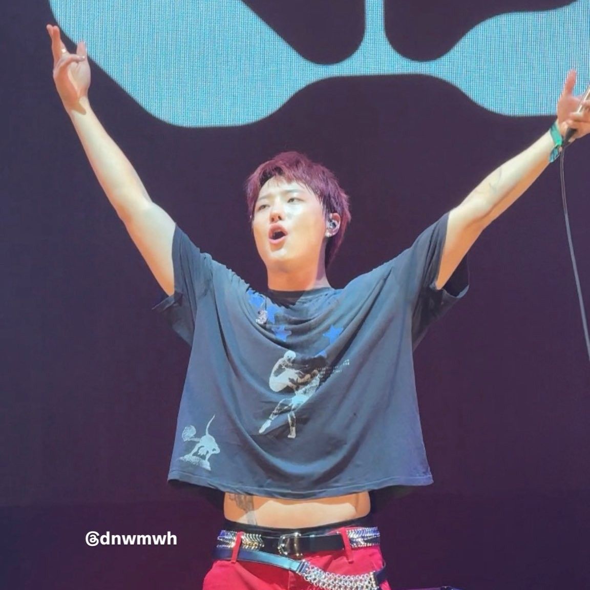 A moment captured by WOODZ's fan