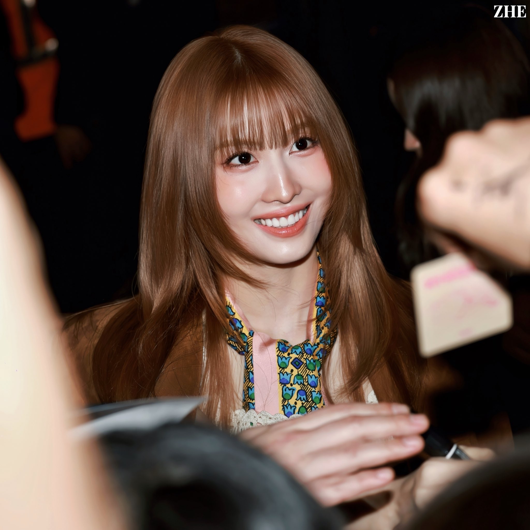 Momen yang diabadikan oleh penggemar Momo (TWICE)