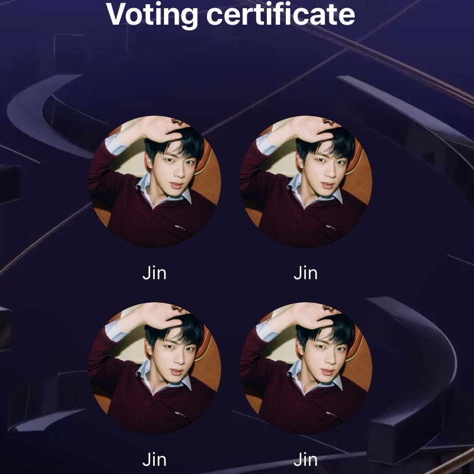 Behind-the-scenes cut of Jin (BTS)