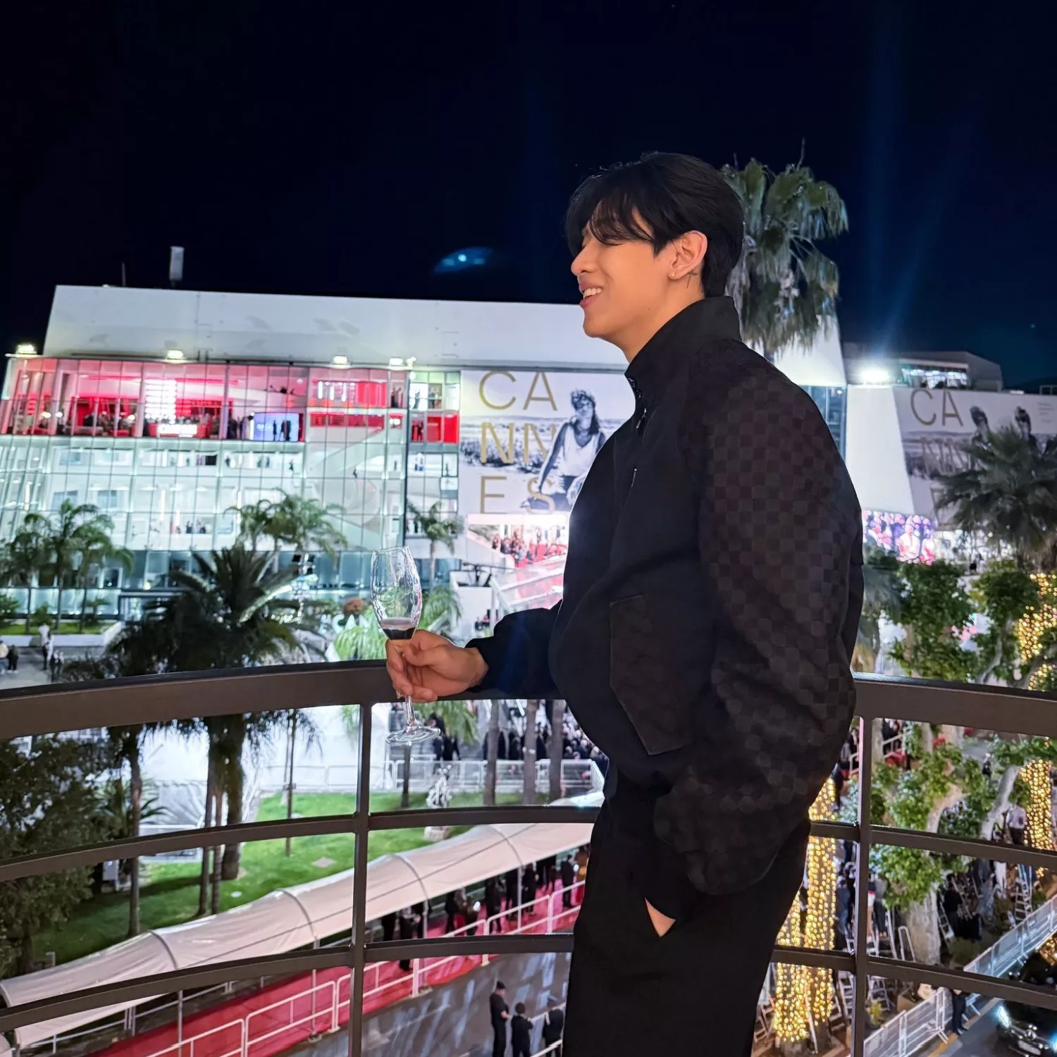 A moment captured by Bambam (GOT7)'s fan