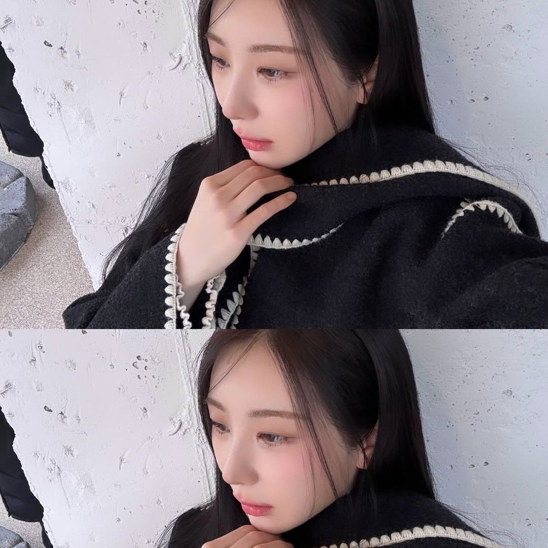 Behind-the-scenes cut of Lee Chaeyeon