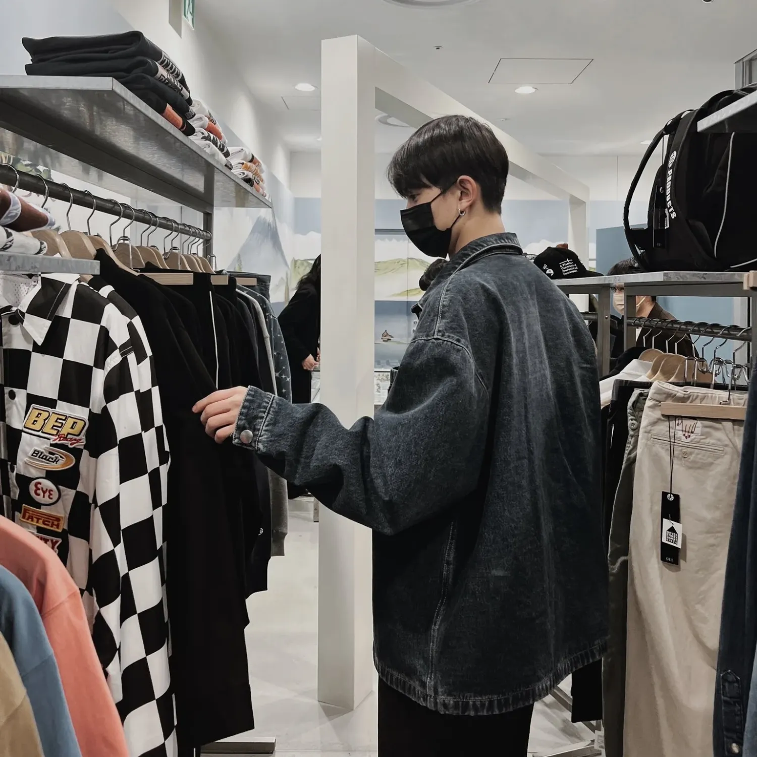 Evan粉丝拍下的瞬间