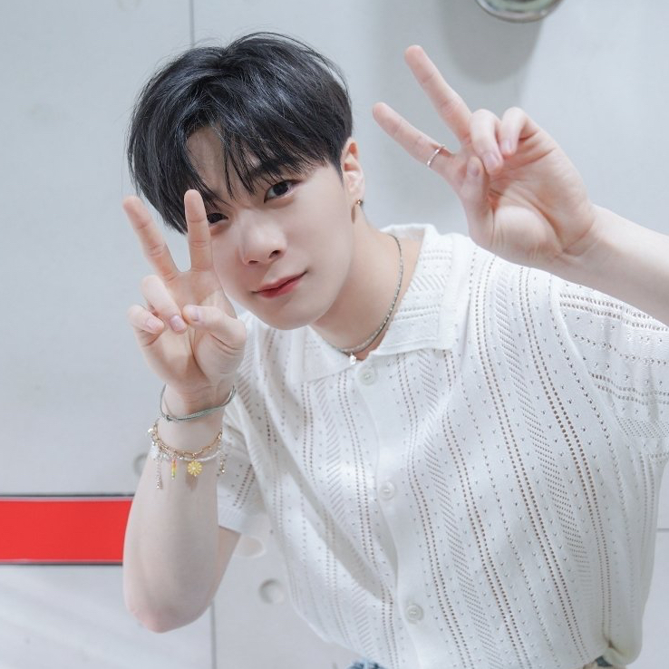 Recent activity shot of Moonbin (ASTRO)