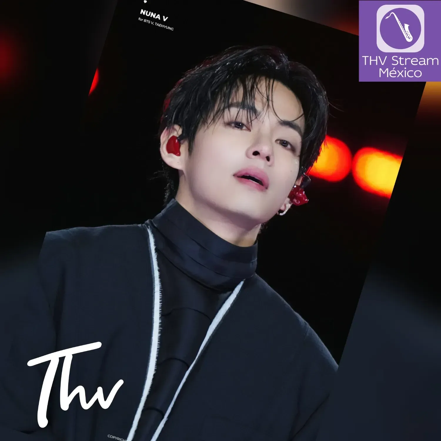 V (防彈少年團)粉絲拍下的瞬間