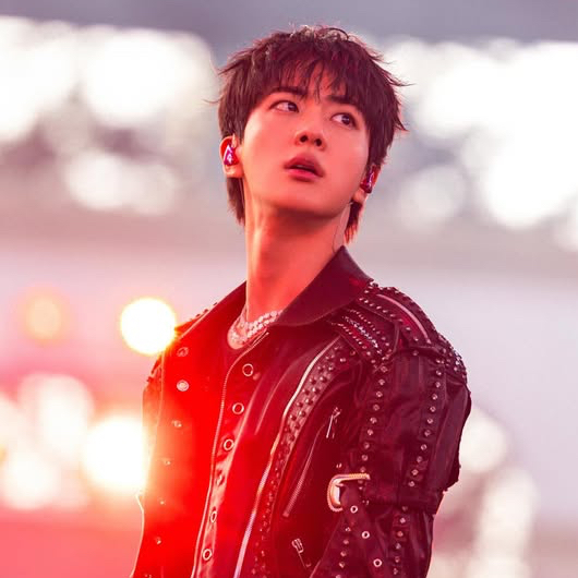 Momen yang diabadikan oleh penggemar Jin (BTS)