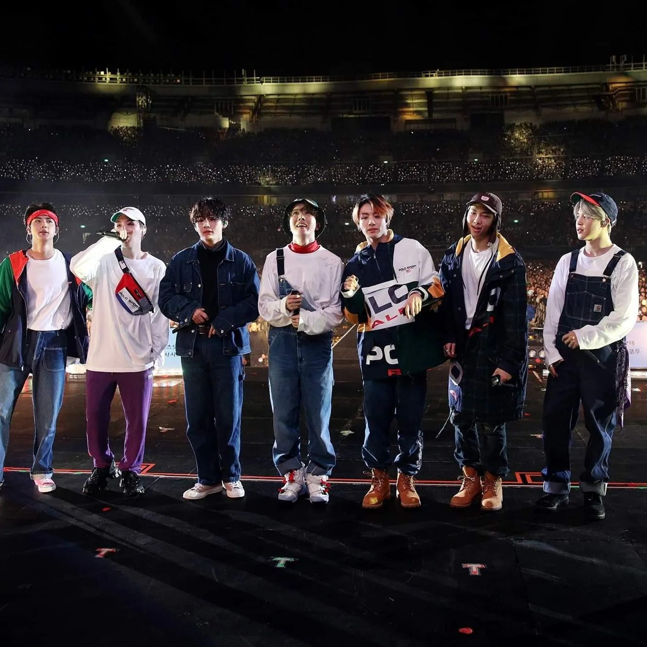 Foto aktivitas terbaru BTS