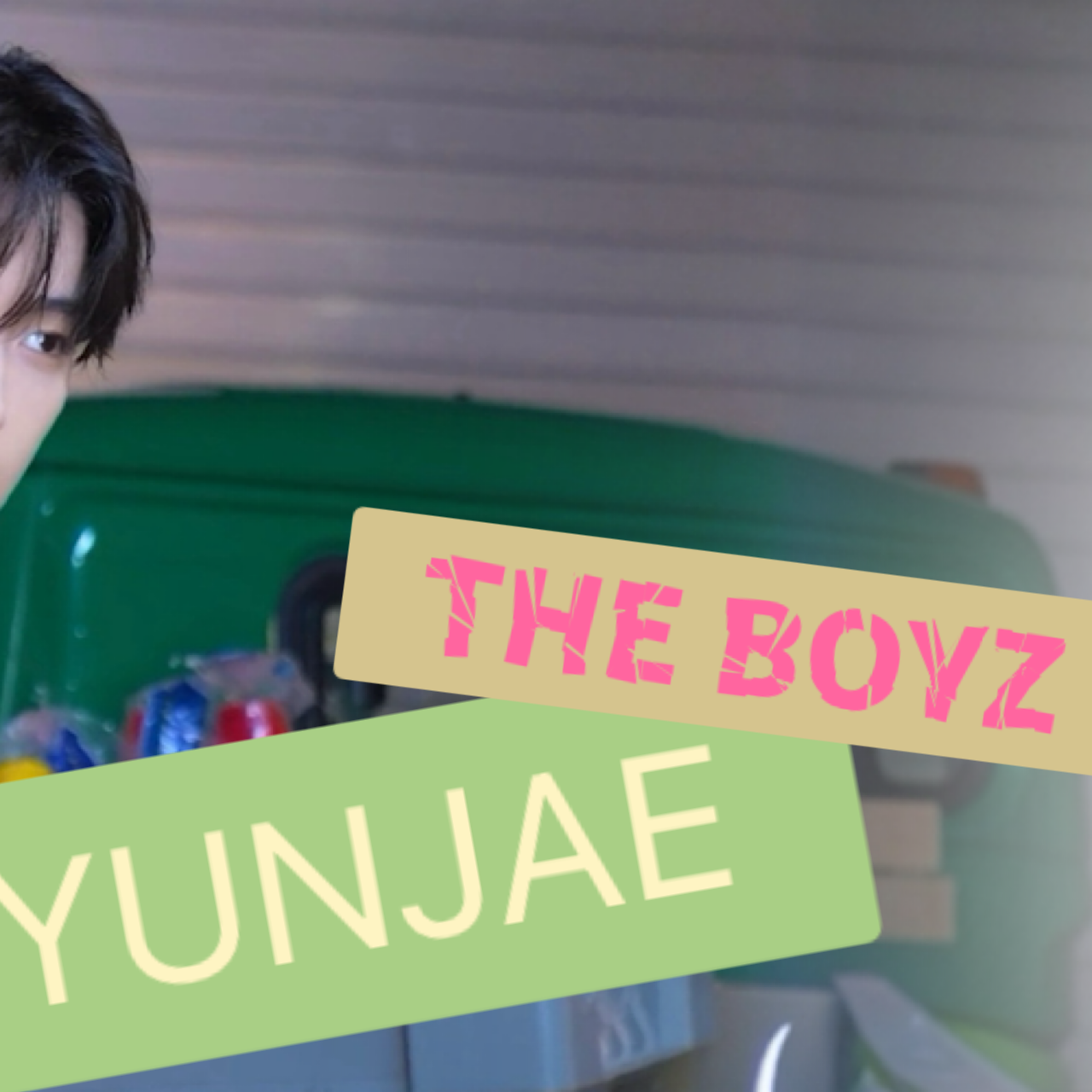 A moment captured by Hyunjae (THE BOYZ)'s fan