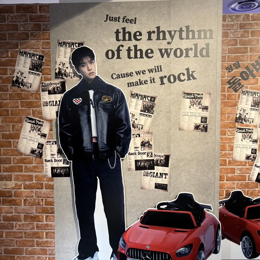 Recent activity shot of Seungmin (Stray Kids)