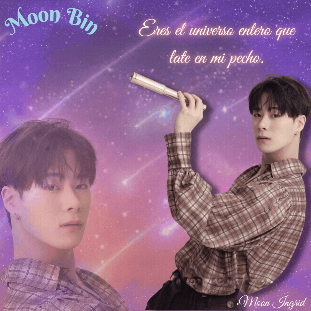 Recent activity shot of Moonbin (ASTRO)