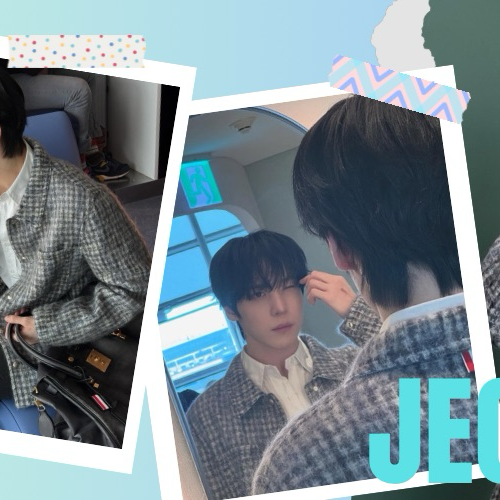 Recent activity shot of Yunho (ATEEZ)