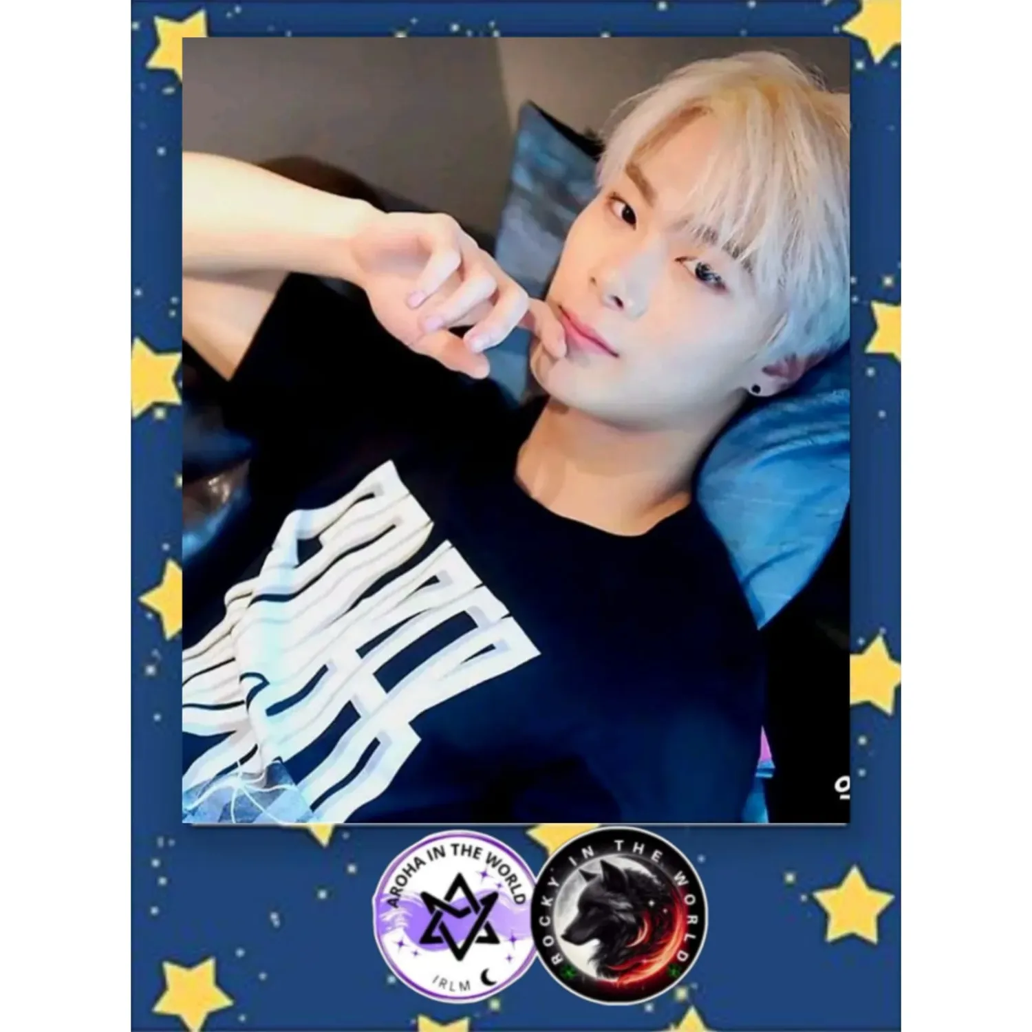 A moment captured by Moonbin (ASTRO)'s fan