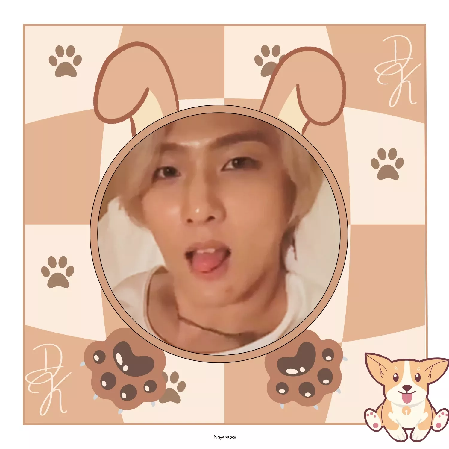 A moment captured by DK (iKON)'s fan