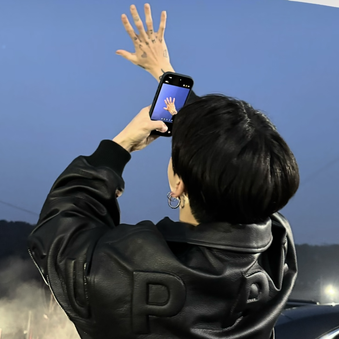 柾國 (防彈少年團)粉絲拍下的瞬間