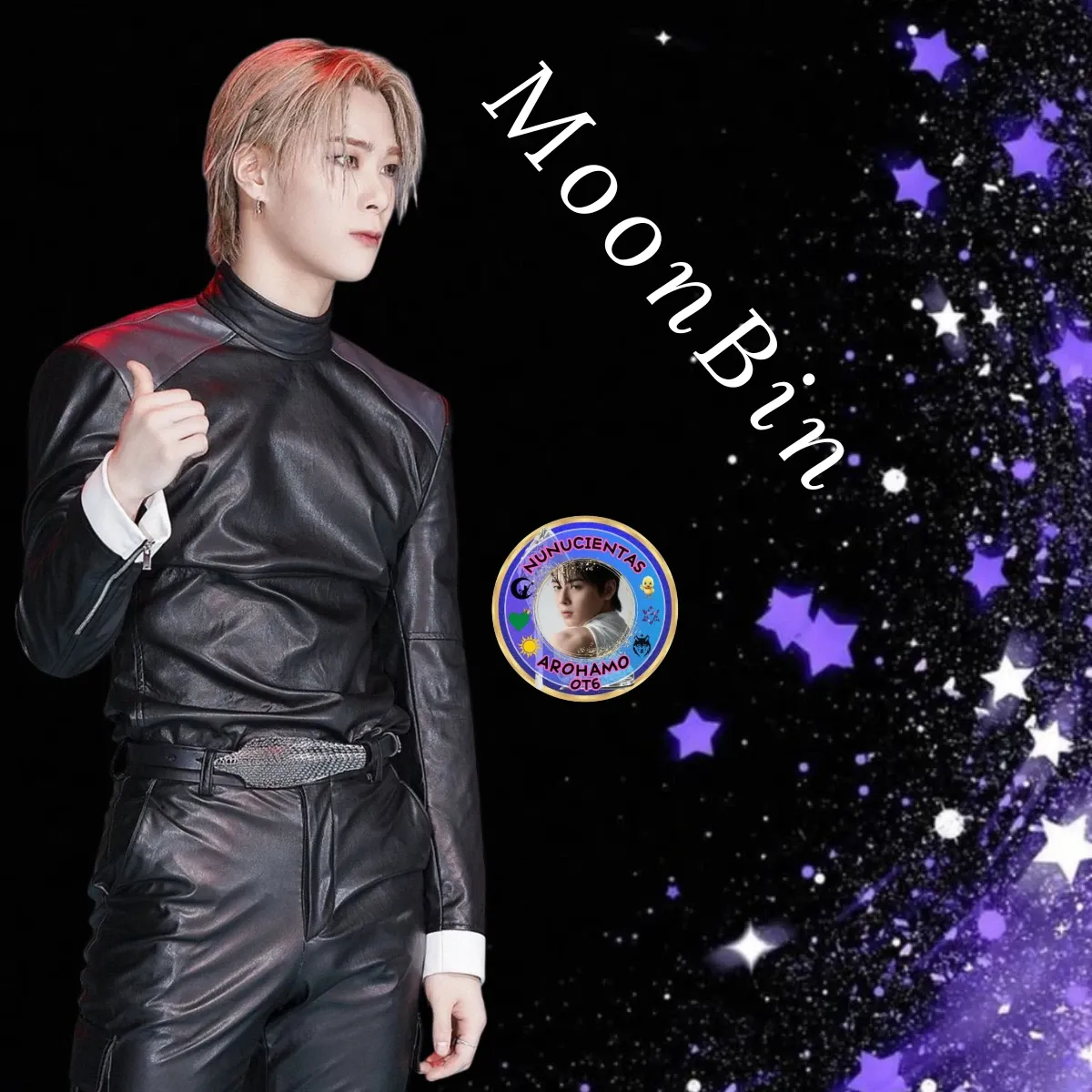 Recent activity shot of Moonbin (ASTRO)