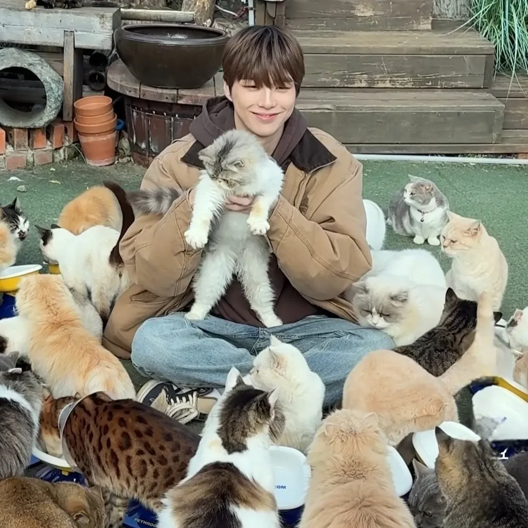 강다니엘의 비하인드 컷