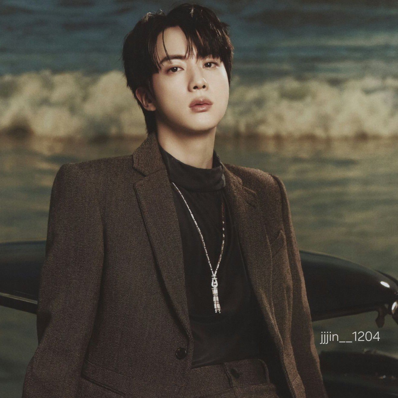 Potret di balik layar Jin (BTS)