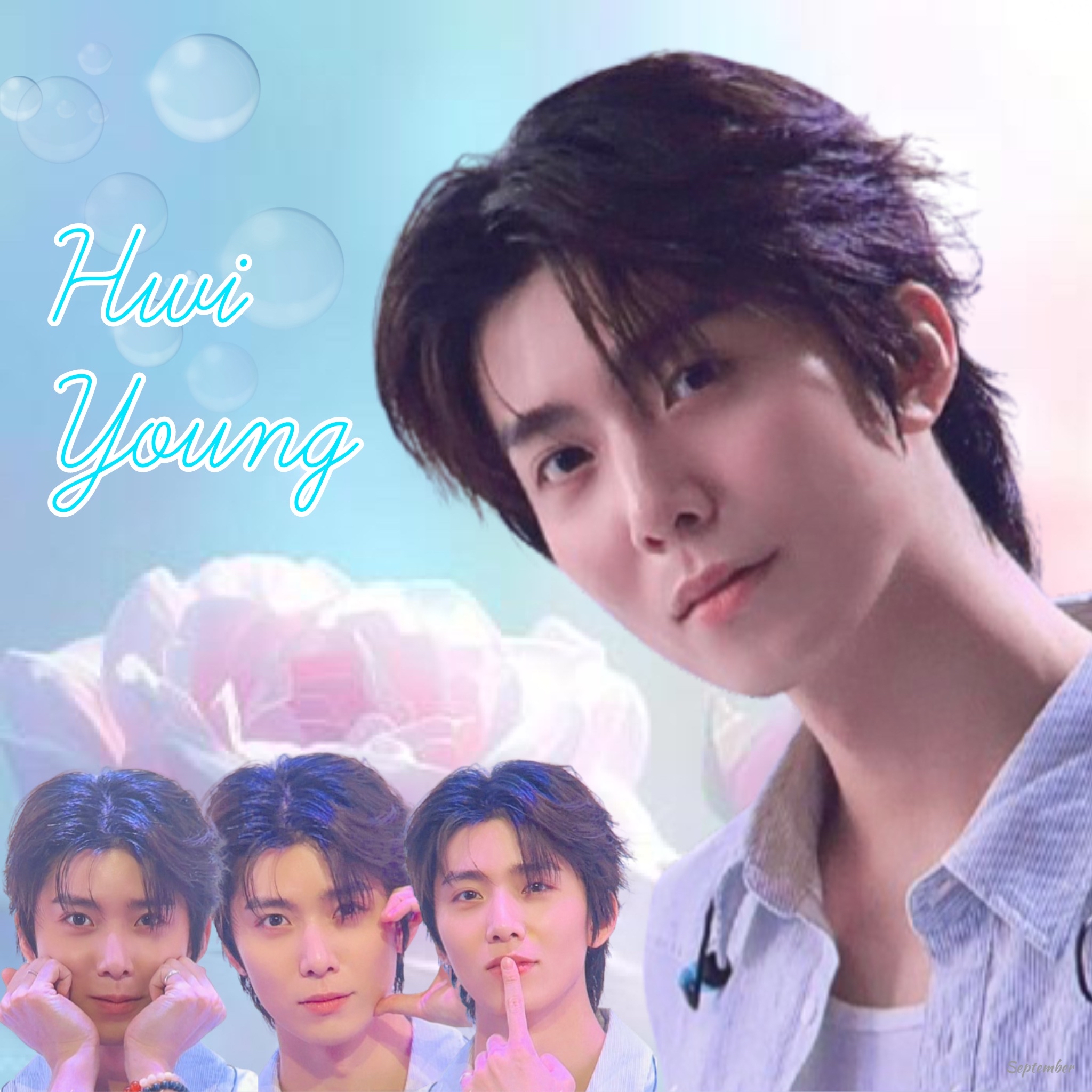 A moment captured by Hwiyoung (SF9)'s fan
