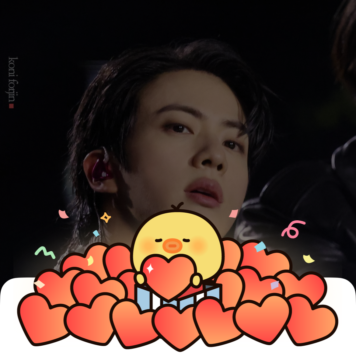 Recent activity shot of Jin (BTS)